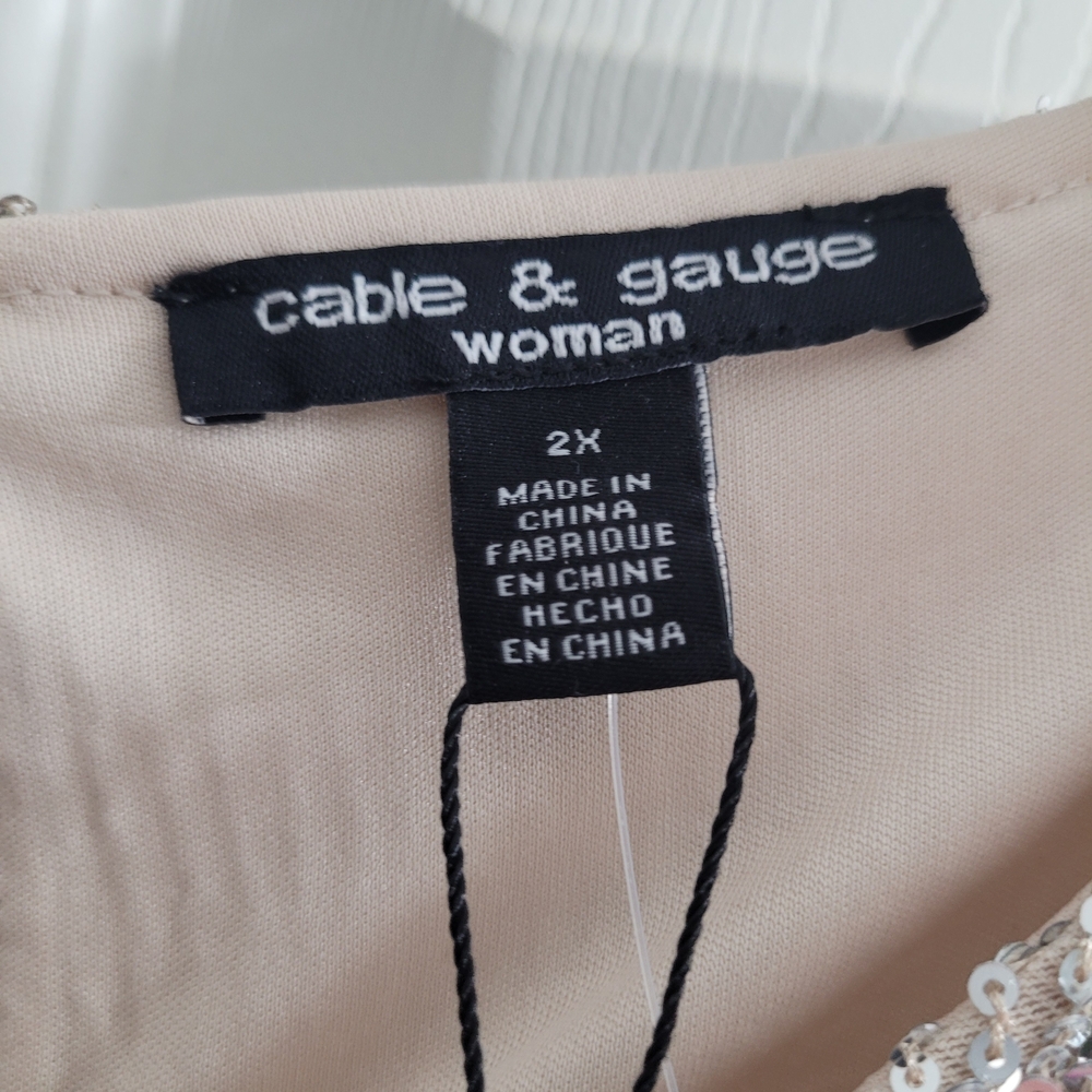 Silver Sequin Top - image 2